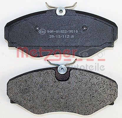 METZGER 1170537 Bremsbelagsatz, Scheibenbremse